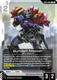 Gundam Maxter - Freedom Ascension - Gundam Card Game card
