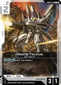 Noin's Taurus - Freedom Ascension - Gundam Card Game card
