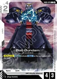 Bolt Gundam - Freedom Ascension - Gundam Card Game card