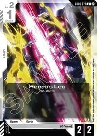 Leo - Freedom Ascension - Gundam Card Game card