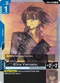 Kira Yamato - Freedom Ascension - Gundam Card Game card