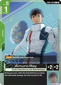 Amuro Ray - Freedom Ascension - Gundam Card Game card