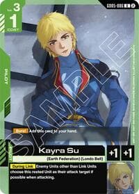 Kayra Su - Freedom Ascension - Gundam Card Game card