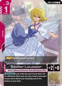 Stellar Loussier - Freedom Ascension - Gundam Card Game card