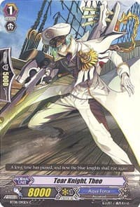 Tear Knight, Theo - BT08: Blue Storm Armada - Cardfight Vanguard card