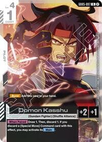 Domon Kasshu - Freedom Ascension - Gundam Card Game card