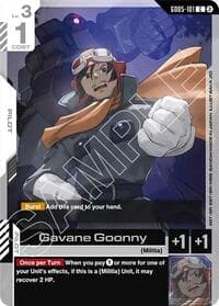 Gavane Goonny - Freedom Ascension - Gundam Card Game card