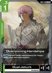 Overcoming Hardships - Freedom Ascension - Gundam Card Game card
