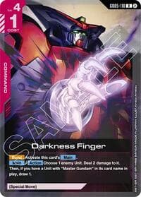 Darkness Finger - Freedom Ascension - Gundam Card Game card