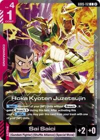 Hoka Kyoten Juzetsujin - Freedom Ascension - Gundam Card Game card