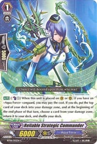 Reliable Strategic Commander - BT08: Blue Storm Armada - Cardfight Vanguard card