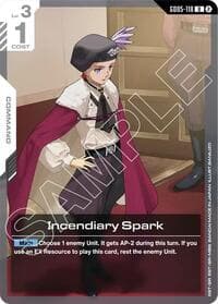 Incendiary Spark - Freedom Ascension - Gundam Card Game card