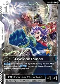Cyclone Punch - Freedom Ascension - Gundam Card Game card