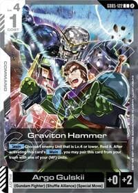 Graviton Hammer - Freedom Ascension - Gundam Card Game card