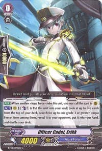 Officer Cadet, Erikk - BT08: Blue Storm Armada - Cardfight Vanguard card