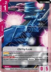 Girty Lue - Freedom Ascension - Gundam Card Game card