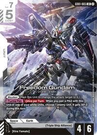 Freedom Gundam - Deck Build Box Freedom Ascension - Gundam Card Game card
