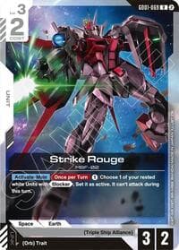 Strike Rouge - Deck Build Box Freedom Ascension - Gundam Card Game card