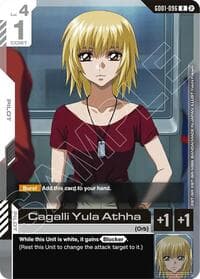 Cagalli Yula Athha - Deck Build Box Freedom Ascension - Gundam Card Game card