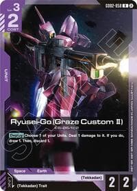 Ryusei-Go (Graze Custom II) - Deck Build Box Freedom Ascension - Gundam Card Game card
