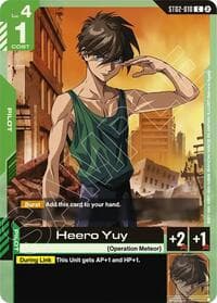 Heero Yuy - Deck Build Box Freedom Ascension - Gundam Card Game card