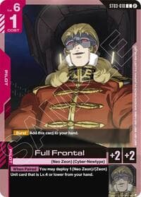Full Frontal - Deck Build Box Freedom Ascension - Gundam Card Game card