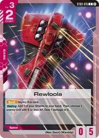 Rewloola - Deck Build Box Freedom Ascension - Gundam Card Game card