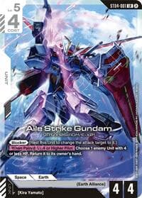 Aile Strike Gundam - Deck Build Box Freedom Ascension - Gundam Card Game card