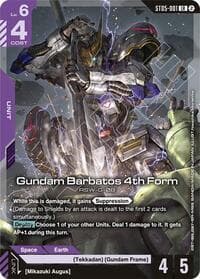 Gundam Barbatos 4th Form - Deck Build Box Freedom Ascension - Gundam Card Game card