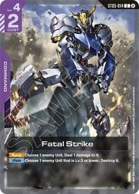 Fatal Strike - Deck Build Box Freedom Ascension - Gundam Card Game card