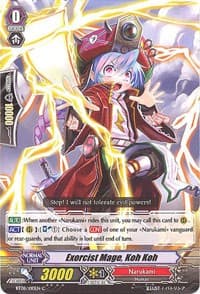 Exorcist Mage, Koh Koh - BT08: Blue Storm Armada - Cardfight Vanguard card