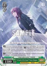 "In Search of The Sunset" Tomoe Udagawa - BanG Dream! 10th Anniversary! Premium Booster - Weiss Schwarz card