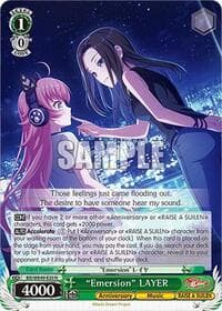 "Emersion" LAYER - BanG Dream! 10th Anniversary! Premium Booster - Weiss Schwarz card