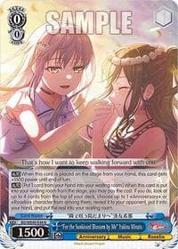 "For the Sunkissed Blossom by Me" Yukina Minato - BanG Dream! 10th Anniversary! Premium Booster - Weiss Schwarz card