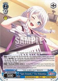 "Spin Around~" Eve Wakamiya - BanG Dream! 10th Anniversary! Premium Booster - Weiss Schwarz card