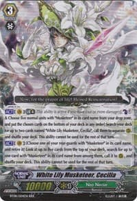 White Lily Musketeer, Cecilia (SP) - BT08: Blue Storm Armada - Cardfight Vanguard card