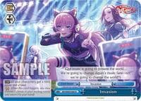 Invasion - BanG Dream! 10th Anniversary! Premium Booster - Weiss Schwarz card