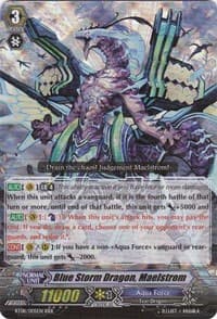Blue Storm Dragon, Maelstrom (SP) - BT08: Blue Storm Armada - Cardfight Vanguard card