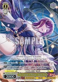 "The Curtain of Nature" Kaoru Seta (BDR) - BanG Dream! 10th Anniversary! Premium Booster - Weiss Schwarz card