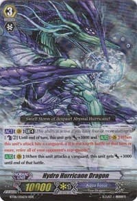 Hydro Hurricane Dragon (SP) - BT08: Blue Storm Armada - Cardfight Vanguard card