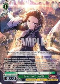 "Emersion" LAYER (BDR) - BanG Dream! 10th Anniversary! Premium Booster - Weiss Schwarz card