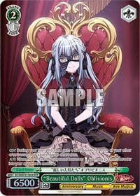 "Beautiful Dolls" Oblivionis (BDR) - BanG Dream! 10th Anniversary! Premium Booster - Weiss Schwarz card