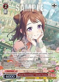 "Good Moooorning" Kasumi Toyama (BDR) - BanG Dream! 10th Anniversary! Premium Booster - Weiss Schwarz card