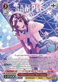 "A Different Classroom" Rimi Ushigome (BDR) - BanG Dream! 10th Anniversary! Premium Booster - Weiss Schwarz card