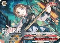 I'll Put an End to This (BDR) - BanG Dream! 10th Anniversary! Premium Booster - Weiss Schwarz card
