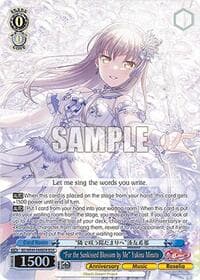 "For the Sunkissed Blossom by Me" Yukina Minato (BDR) - BanG Dream! 10th Anniversary! Premium Booster - Weiss Schwarz card