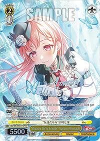 "Because We're Friends" Nanami Hiromachi (SP) - BanG Dream! 10th Anniversary! Premium Booster - Weiss Schwarz card