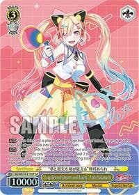 "Leap Beyond Dreams and Reality" Arale Nakamachi (SP) - BanG Dream! 10th Anniversary! Premium Booster - Weiss Schwarz card