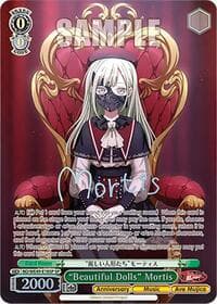 "Beautiful Dolls" Mortis (SP) - BanG Dream! 10th Anniversary! Premium Booster - Weiss Schwarz card
