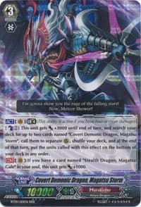 Covert Demonic Dragon, Magatsu Storm - BT09: Clash of Knights & Dragons - Cardfight Vanguard card